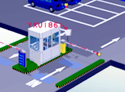 RFID超高频远距离读卡停车场.gif